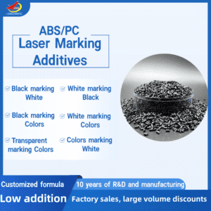 Which laser marking additive in  medical plastics is good 